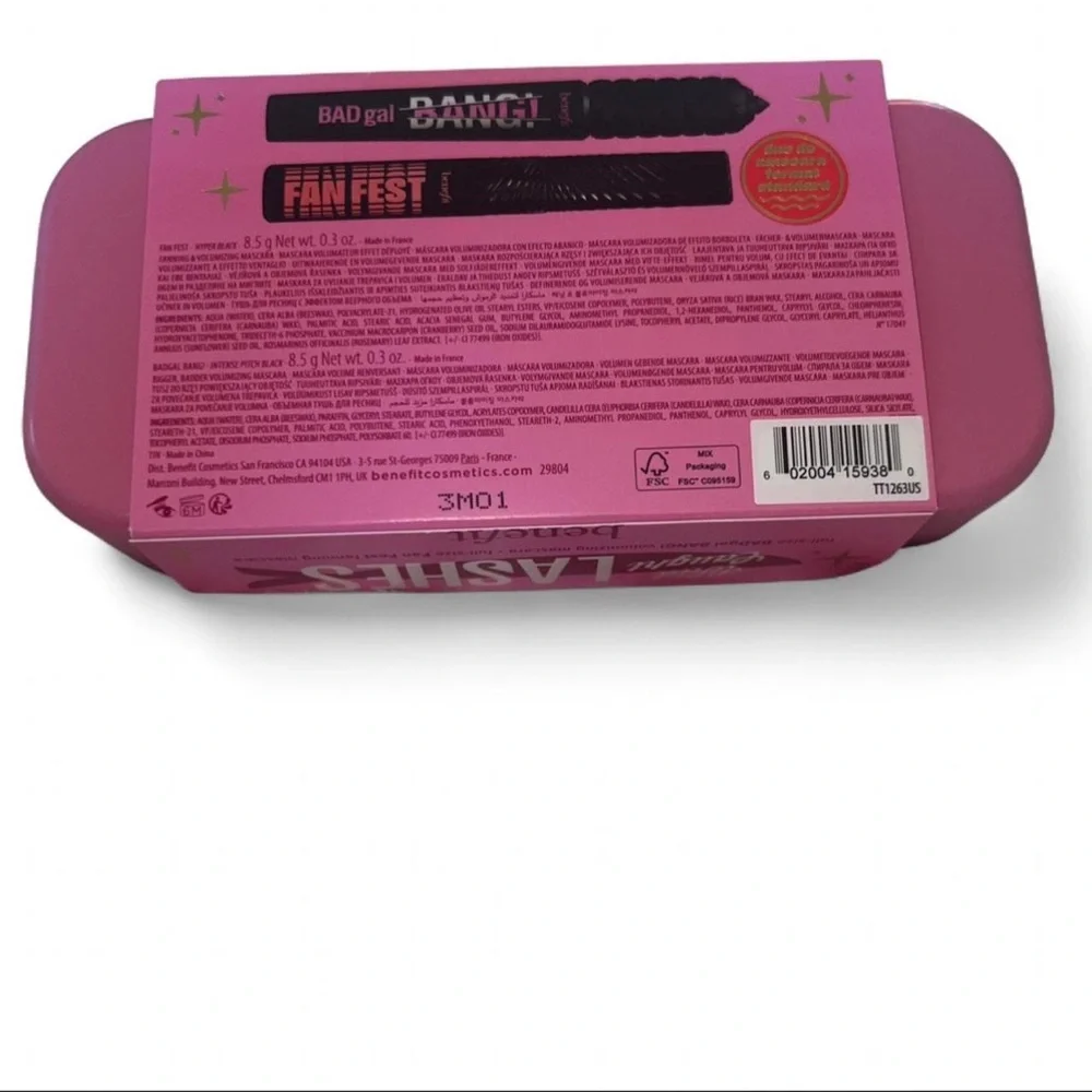 Benefit BADgal‎ BANG Fan Fest Mascara Duo NIB
